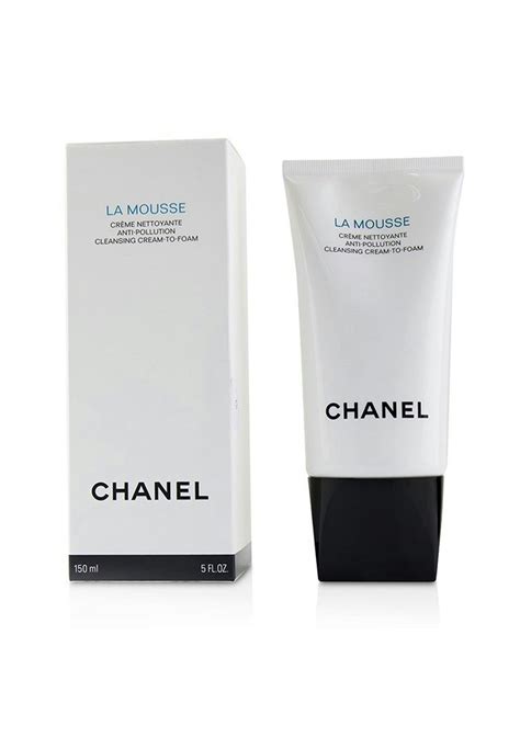 chanel men face cleanser|chanel anti pollution cleansing cream to foam.